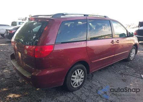2008 Toyota Sienna Le z USA, uszkodzony, nr VIN 5TDZK23C58S203395